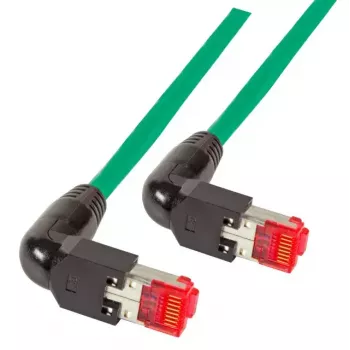 Kabel sieciowy EFB Elektronik K4137GN.1.5 RJ-45 Cat6a 1.5m Zielony