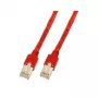 Kabel sieciowy EFB Elektronik Kat.5e RJ-45 czerwony 3m