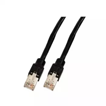 Kabel sieciowy EFB Elektronik K8705.0,50 RJ-45 Cat5e 0.5 m Czarny