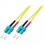 Kabel światłowodowy EFB Elektronik O2513.3 3 m SC Żółty