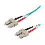 Kabel światłowodowy INTELLINET ROLINE LWL 50/125µm OM3 SC–SC 5m Zielony
