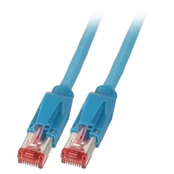 Kabel sieciowy EFB Elektronik K8708BL.2 RJ-45 Cat6a 2 m Niebieski