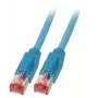 Kabel sieciowy EFB Elektronik K8708BL.2 RJ-45 Cat6a 2 m Niebieski