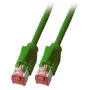 Kabel sieciowy EFB Elektronik K8708GN.0,5 RJ-45 Cat6a 0,5 m zielony