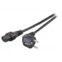 Kabel zasilający EFB Elektronik EK600SW.3 Czarny 3 m
