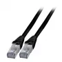 Kabel sieciowy EFB Elektronik K5538SW.20 RJ-45 Cat6a 20 m Czarny