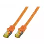 Kabel sieciowy EFB Elektronik MK7001.20O RJ-45 Cat6a 20 m Pomarańczowy