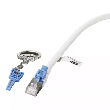 Zamek bezpieczeństwa do kabla EFB Elektronik K5539.S srebrny Cat6a