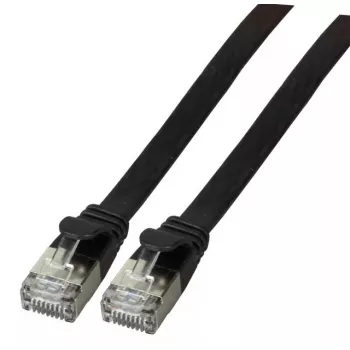 Kabel sieciowy EFB Elektronik K5547SW.2 RJ-45 Cat6a 2 m Czarny