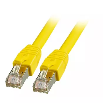 Kabel sieciowy EFB Elektronik K5528GE.10 RJ-45 Cat8.1 10m Żółty