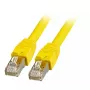 Kabel sieciowy EFB Elektronik K5528GE.10 RJ-45 Cat8.1 10m Żółty
