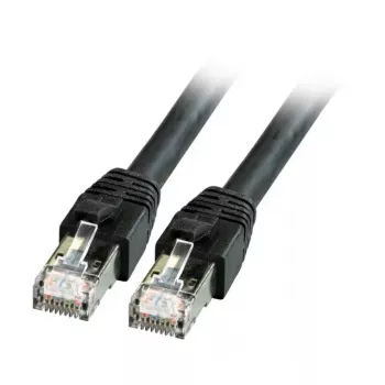 Kabel sieciowy EFB Elektronik K5528SW.2 RJ-45 Cat8.1 2 m Czarny