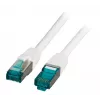 Kabel sieciowy EFB Elektronik MK6001.15W RJ-45 Cat6a 15m biały