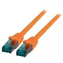 Kabel sieciowy EFB Elektronik MK6001.30O RJ-45 Cat6a 30 m pomarańczowy