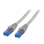 Kabel sieciowy EFB Elektronik K8109GE.5 Cat6a U/UTP szary, 5 m, RJ-45 do RJ-45, pozłacane styki