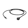 Kabel sieciowy EFB Elektronik K5546SW.3 RJ-45 Cat6a 3 m Czarny