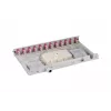 EFB Elektronik B71203L12OM4 światłowodowa mufa spawalnicza, SC 50/125 µm OM4, 12 pigtaili/6 złączy, wysuwana