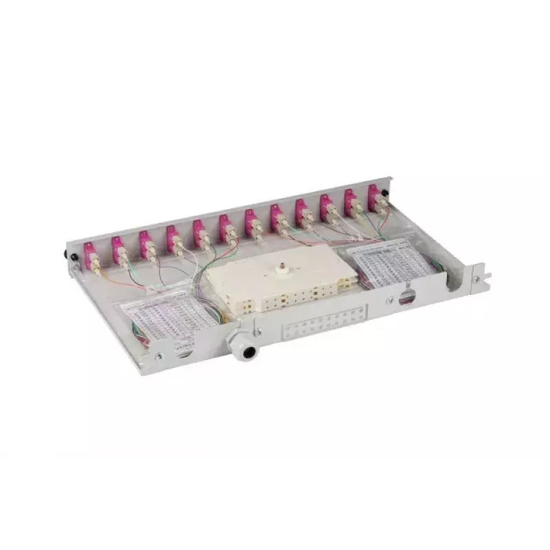 EFB Elektronik B71203L12OM4 światłowodowa mufa spawalnicza, SC 50/125 µm OM4, 12 pigtaili/6 złączy, wysuwana