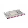 EFB Elektronik B71203L12OM4 światłowodowa mufa spawalnicza, SC 50/125 µm OM4, 12 pigtaili/6 złączy, wysuwana