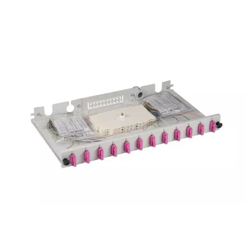 EFB Elektronik B71203L12OM4 światłowodowa mufa spawalnicza, SC 50/125 µm OM4, 12 pigtaili/6 złączy, wysuwana