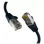 Kabel sieciowy M-Cab EC020200307 RJ-45 Cat8.1 10 m Czarny