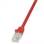 Kabel sieciowy LogiLink 1m RJ-45 Cat6 Czerwony