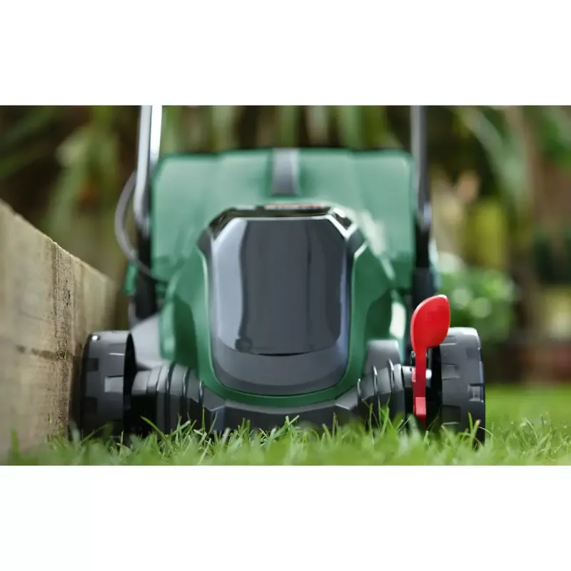 Bezprzewodowa kosiarka Bosch Citymower 18V-32-300 (model 06008B9A0A) — 18-woltowa kosiarka prowadzona zasilana baterią