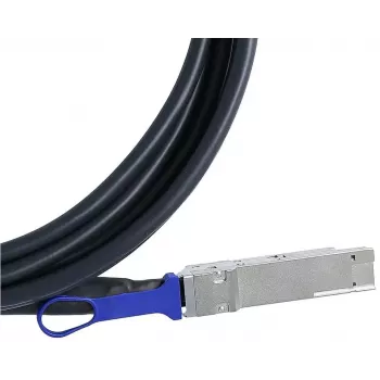 BlueOptics QDD-400-CU2M-BL kabel światłowodowy InfiniBand 2 m QSFP-DD czarny
