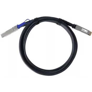 BlueOptics QDD-400-CU2M-BL kabel światłowodowy InfiniBand 2 m QSFP-DD czarny