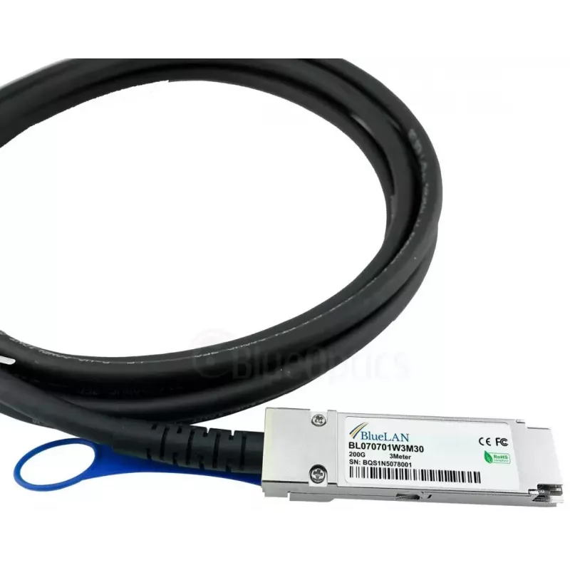 Kabel InfiniBand/światłowodowy BlueOptics P06149-B24-BL 2 m QSFP56 Męski/Męski