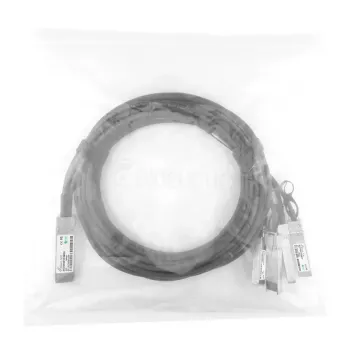 Kabel sieciowy BlueOptics DAC-Q28-4S28-25G-2M-BL QSFP28 4xSFP28 InfiniBand 2m Czarny
