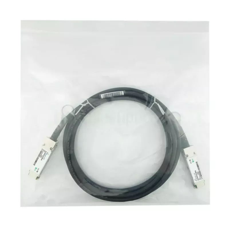 Kabel DAC BlueOptics EQPC40PC030C0100-BL QSFP InfiniBand 3m czarny