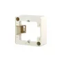 Ramka natynkowa / osłona włącznika MetzConnect 130829-01-I, perłowa biel, 85×85 mm, głębokość 36 mm