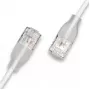 Kabel sieciowy Wantec 7408 RJ45 Cat6a 5m Biały