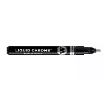 Molotow Marker 703106 Liquid Chrome Czarny i Chromowy