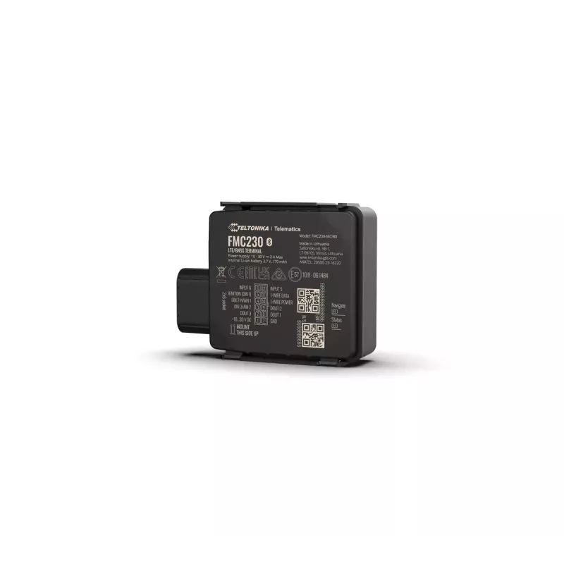 Lokalizator GPS Teltonika FMC230 Wodoodporny LTE CAT 1 Czarny