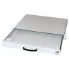 Klawiatura AIXCASE AIX-19K1UKDETB-W USB PS/2 QWERTZ Niemiecka Biała