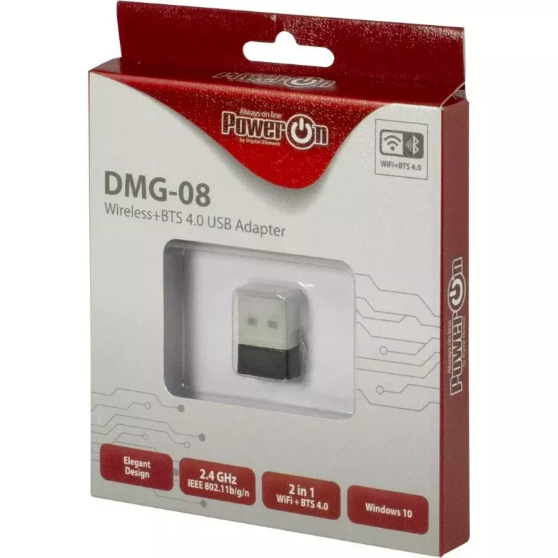 Adapter bezprzewodowy Inter-Tech DMG-08 WLAN Bluetooth 150 Mbit/s