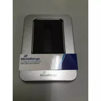 Pojemnik do przechowywania MediaRange BOX901 prostokątny aluminiowo-plastikowy srebrny