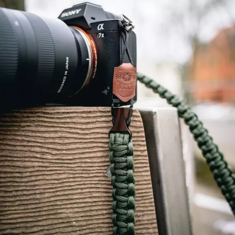 BCB C-Rope Traveler pasek do aparatu — nylon, oliwkowy, maks. długość 100 cm