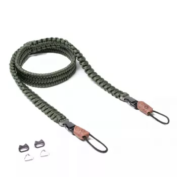 BCB C-Rope Traveler pasek do aparatu — nylon, oliwkowy, maks. długość 100 cm