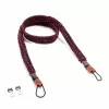 Pasek do aparatu Genius C-Rope Traveler do aparatów cyfrowych, nylon, czarno-czerwony, maks. długość 125 cm