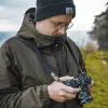 Pasek do aparatu BCB C-Rope Traveler — nylonowy oliwkowy, do aparatów cyfrowych, maks. długość 125 cm