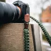 Pasek do aparatu BCB C-Rope Traveler — nylonowy oliwkowy, do aparatów cyfrowych, maks. długość 125 cm