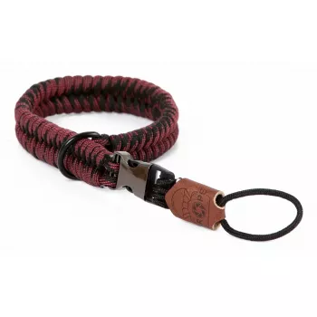 Pasek do aparatu MOBOTIX C-Rope The Claw do aparatów cyfrowych, nylon, czarno-czerwony, maks. długość 30 cm