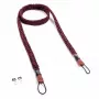 Pasek do aparatu Genius C-Rope Traveler do aparatu cyfrowego, nylon, 140 cm, czarny/czerwony