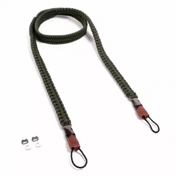 Pasek do aparatu BCB C-Rope Traveler do aparatów cyfrowych, nylon, oliwkowy, maks. długość 140 cm