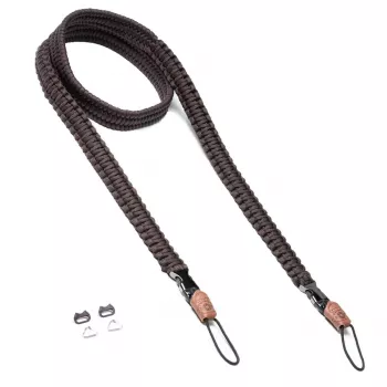 Pasek do aparatu AutoTune C-Rope Traveler do aparatów cyfrowych, nylonowy, brązowy, do 140 cm
