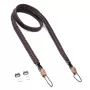 Pasek do aparatu REV C-Rope Traveler — nylonowy, brązowy, regulowany do 125 cm do aparatów cyfrowych