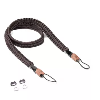 Pasek do aparatu CANYON C-Rope Traveler do aparatu cyfrowego, nylon, brązowy, maks. długość 100 cm
